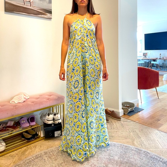 Ro’s Garden summer maxi halter dress. - Picture 4 of 10